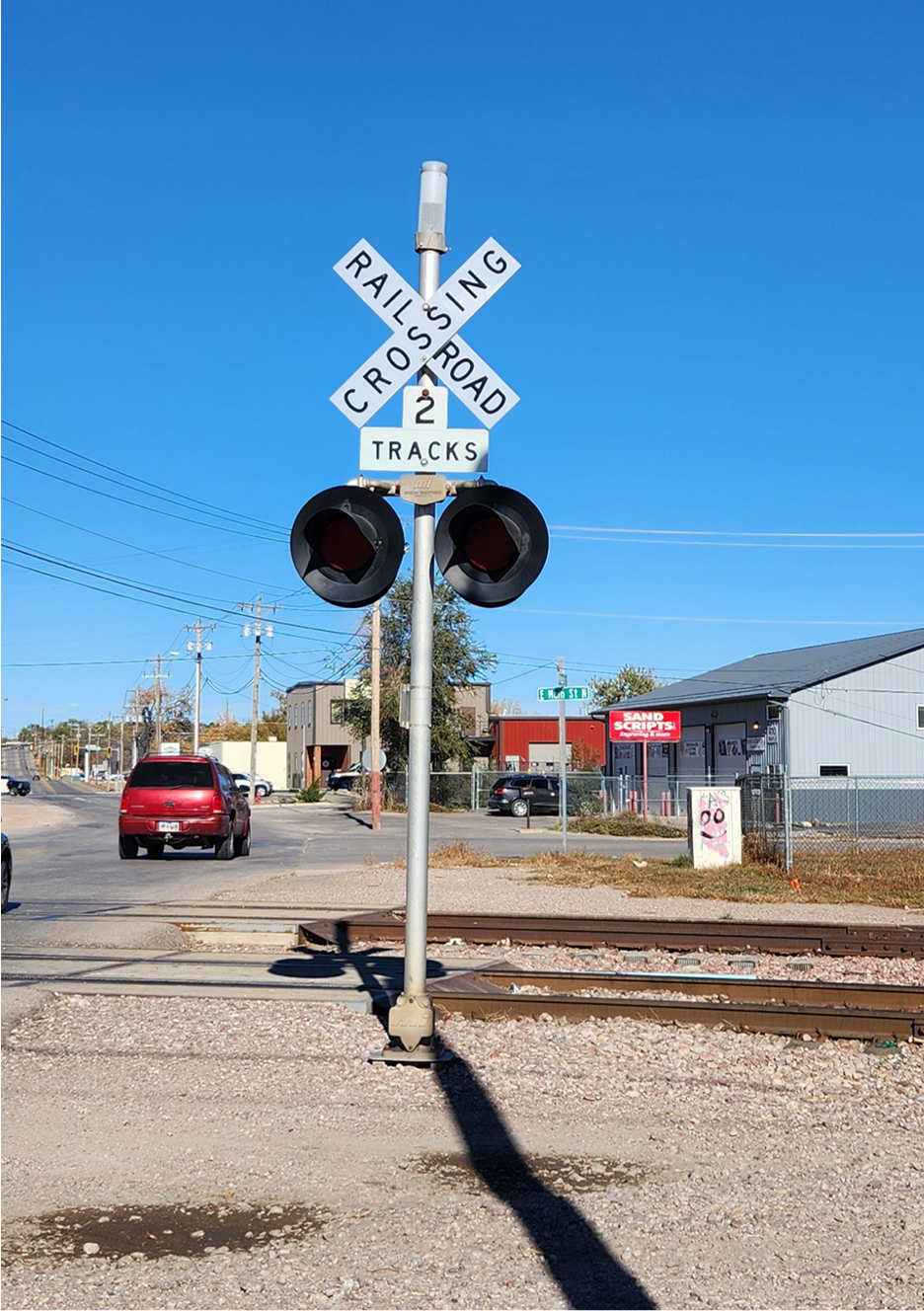 railroad crossing signal